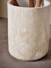 Natural Alina Utensil Pot - Image 2 of 3