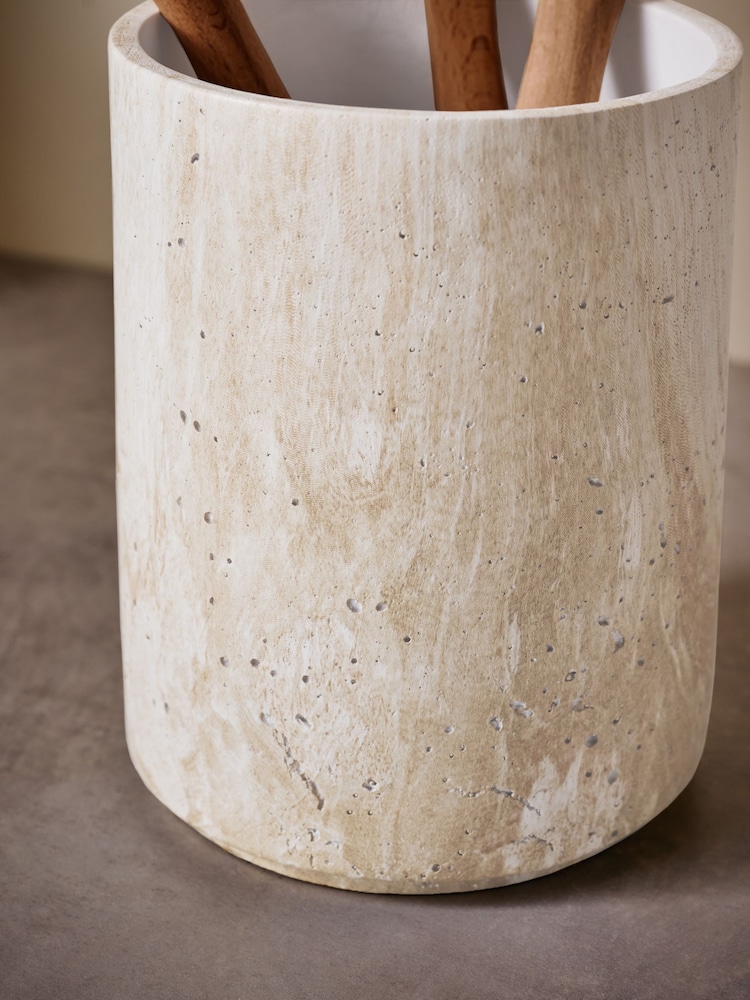 Natural Alina Utensil Pot - Image 2 of 3