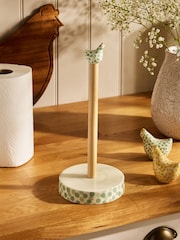 Sage Green Chicken Kitchen Roll Holder - Image 2 of 4