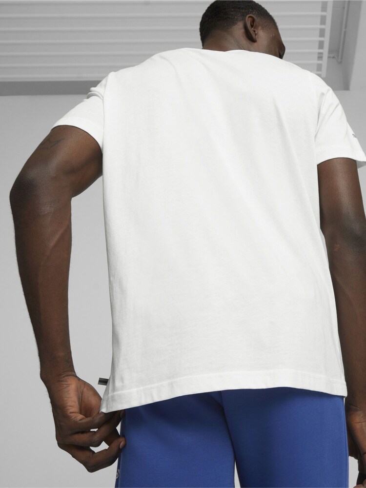 Puma White BMW M Motorsport ESS Logo T-Shirt - Image 2 of 7