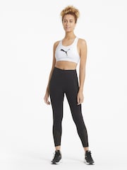 Puma White Mid Impact 4Keeps Training Bra - Image 3 of 5