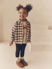 Black/Ginger Shirt, T-Shirt And Leggings Set (3mths-8yrs) - Image 1 of 12