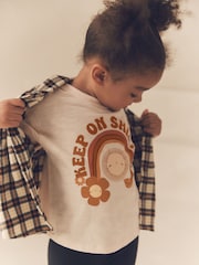 Black/Ginger Shirt, T-Shirt And Leggings Set (3mths-8yrs) - Image 2 of 12