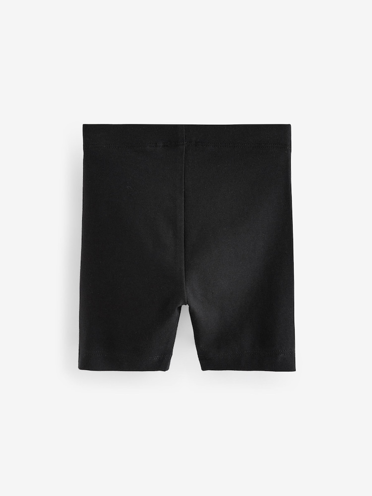 Black & White Cycling Shorts 3 Pack (3mths-7yrs) - Image 2 of 3
