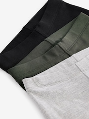 Black & White Cycling Shorts 3 Pack (3mths-7yrs) - Image 3 of 3