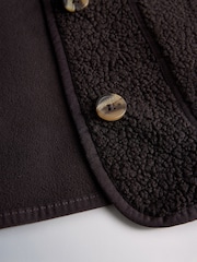 The Set 2 Pack Borg Button Giletes Brown/Oat Marl - Image 5 of 5