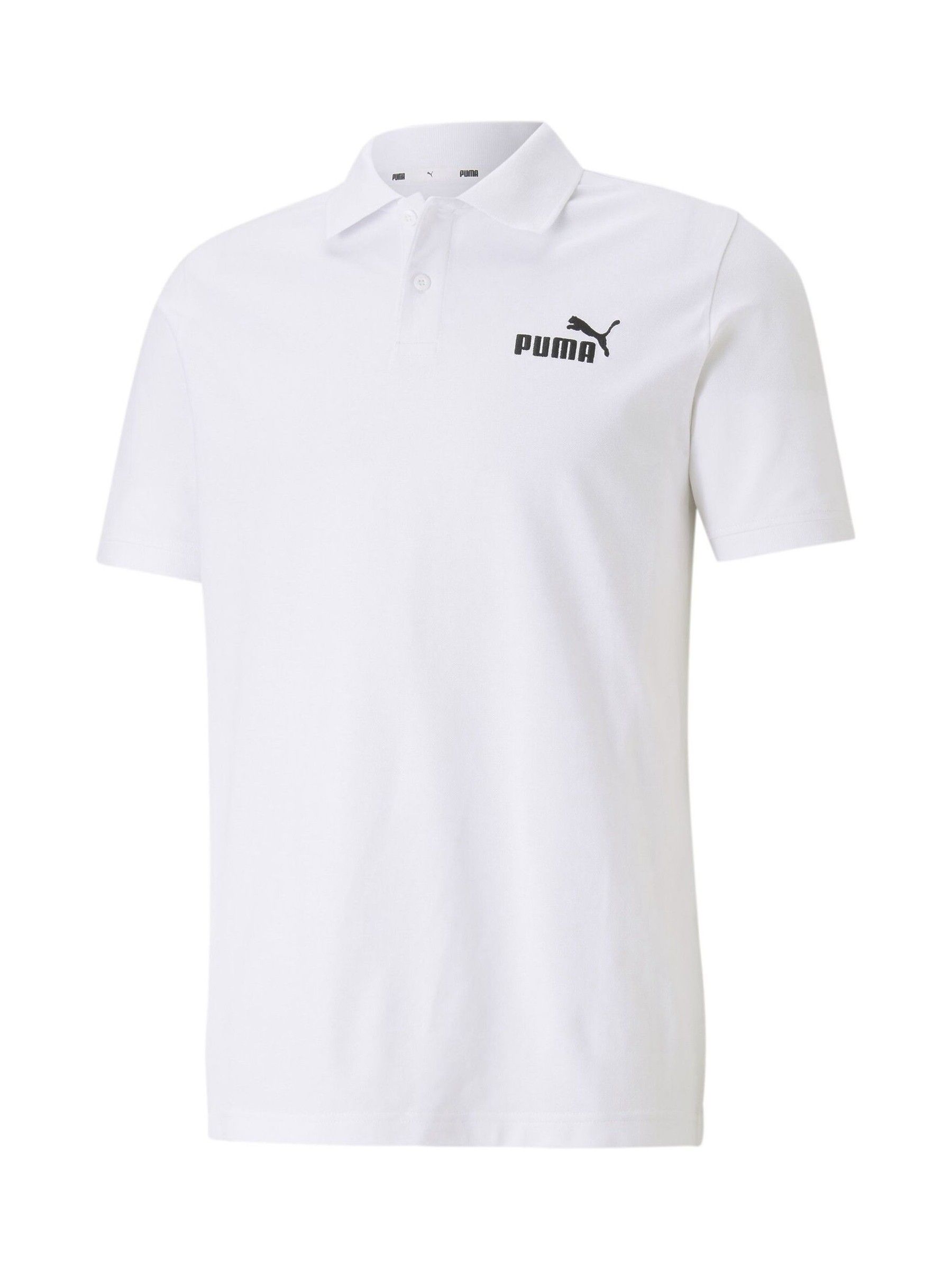 Buy Puma White Essentials Pique Mens Polo Shirt from Next USA