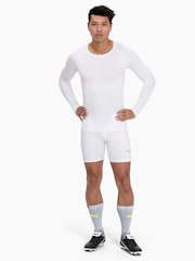 Puma White Mens Liga Base Layer Short Tights - Image 3 of 5