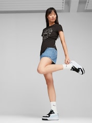 Puma Snow White Womens Carina Street Trainers - Image 2 of 8