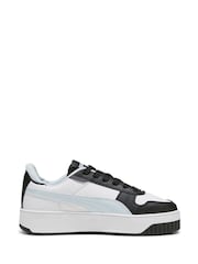 Puma Snow White Womens Carina Street Trainers - Image 3 of 8