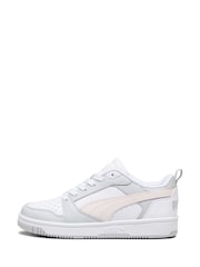 Puma Snow White Rebound V6 Lo Youth Trainers - Image 2 of 6