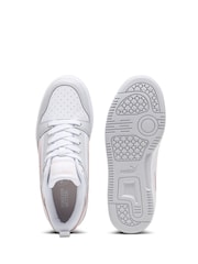 Puma Snow White Rebound V6 Lo Youth Trainers - Image 4 of 6