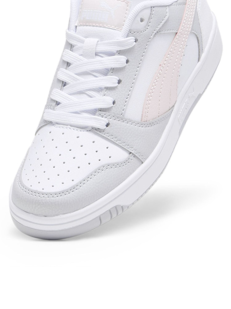 Puma Snow White Rebound V6 Lo Youth Trainers - Image 6 of 6