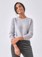 Pure Collection Cashmere Crew Neck Sweater - Image 3 of 5