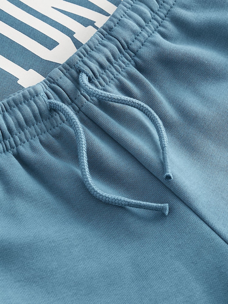 Blue New York Varsity All Over Print Crew Neck Sweatshirt and Joggers Set (3mths-7yrs) - Image 8 of 8