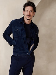 Banana Republic Blue Cotton Short Sleeve T-Shirt - Image 3 of 4