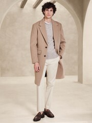 Banana Republic Beige Slim Rapid Movement Chinos - Image 3 of 4