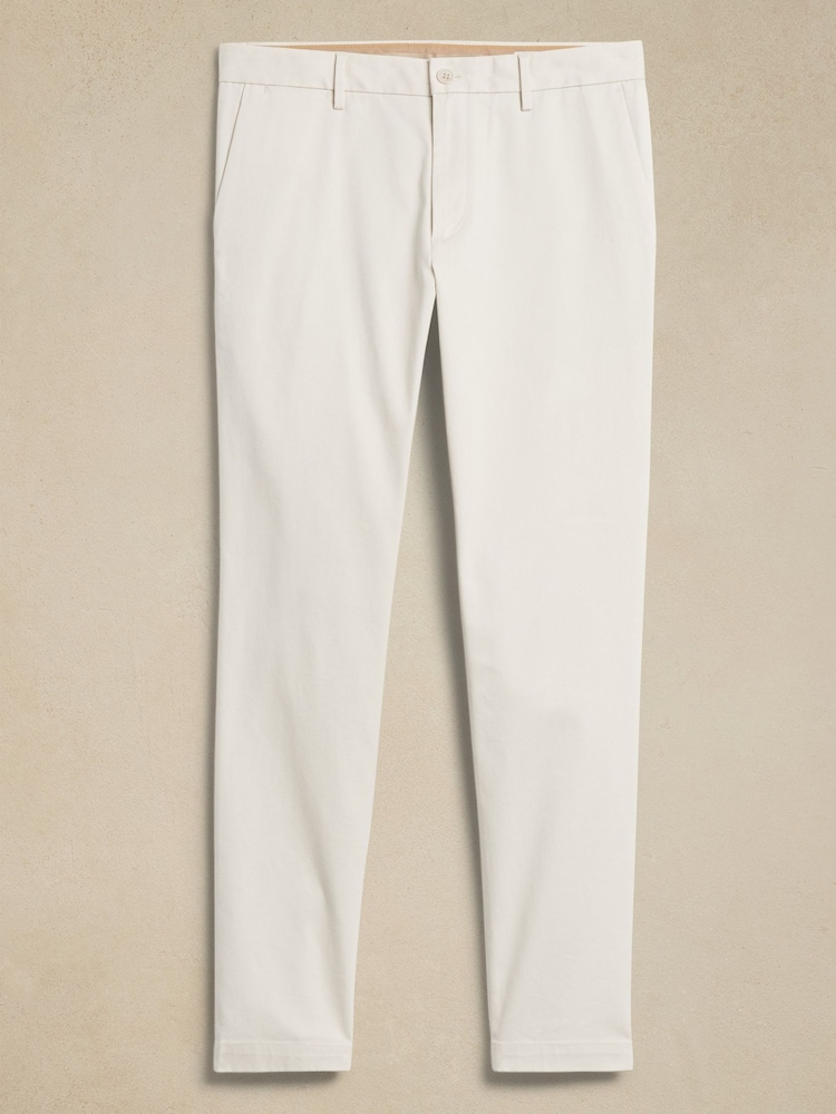 Banana Republic Beige Slim Rapid Movement Chinos - Image 4 of 4