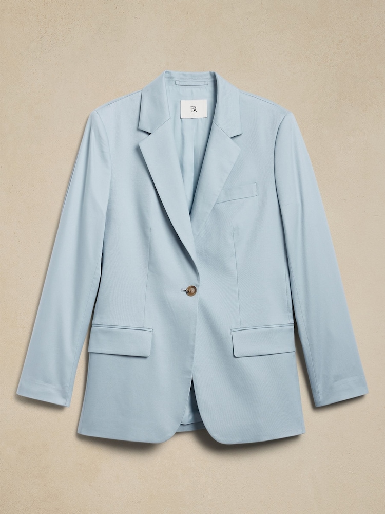 Banana Republic Blue Carmel Relaxed Blazer - Image 5 of 5