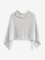 Pure Collection Cashmere Gassato Poncho - Image 4 of 4