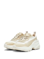 Puma White Gray Womens Cilia Wedges Trainers - Image 3 of 5