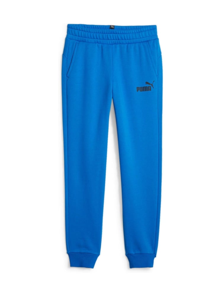 Puma Blue Essentials Logo Youth Trousers - Image 1 of 2