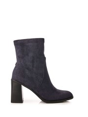 Moda in Pelle Marylou Blue Block Heel Smart Ankle Boots - Image 1 of 4