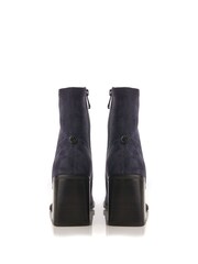 Moda in Pelle Marylou Blue Block Heel Smart Ankle Boots - Image 3 of 4