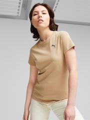 Puma Cream Better Essentials Womens T-Shirt - Image 1 of 5