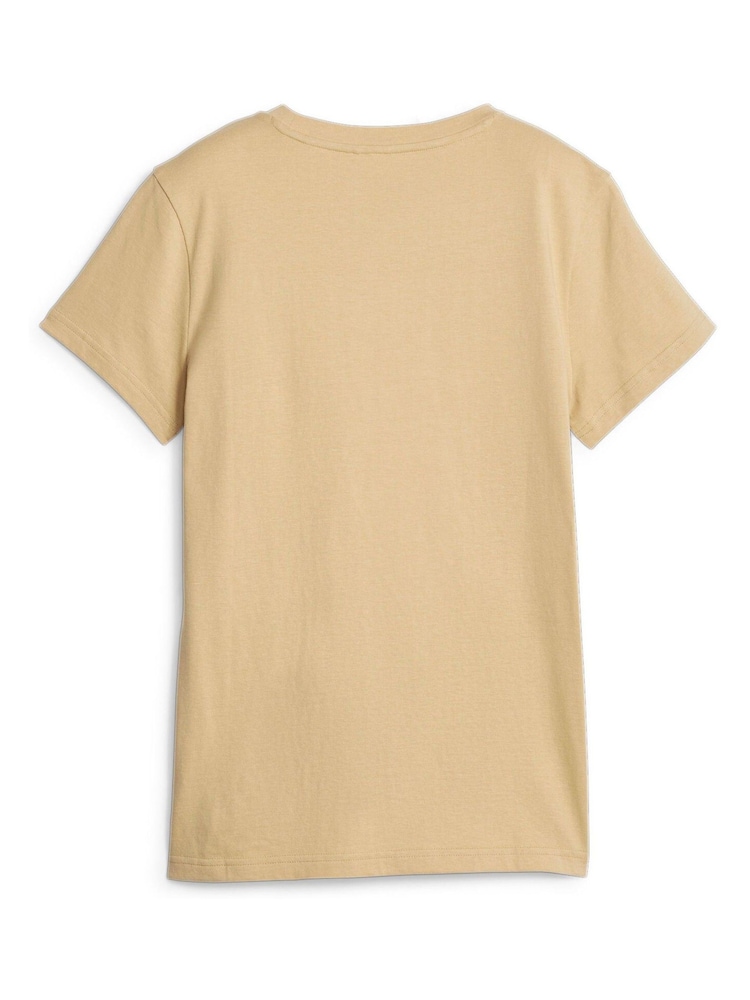 Puma Cream Better Essentials Womens T-Shirt - Image 5 of 5