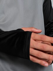 Puma Grey Mens Team LIGA Quarter Zip Football Top - Image 5 of 8