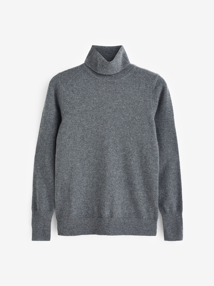 Pure Collection Roll Neck Sweater - Image 3 of 3 Pure Collection Roll Neck Sweater - Image 3 of 3