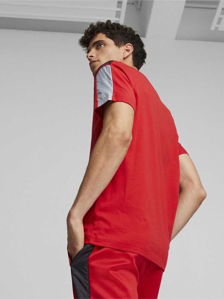 Puma Red Scuderia Ferrari Race MT7 T-Shirt - Image 2 of 7