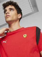 Puma Red Scuderia Ferrari Race MT7 T-Shirt - Image 4 of 7