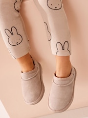 Mink Brown Suede Faux Fur Lined Pull On Shoe Boots - Image 3 of 8