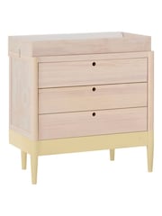 Gaia Baby Primorse Yellow Natural Ash Eos Nursery Dresser Changer - Image 5 of 6