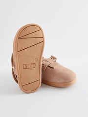 Pink Ankle Strap Buckle Detail Clogs - Image 3 of 7