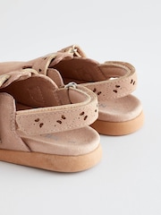 Pink Ankle Strap Buckle Detail Clogs - Image 6 of 7