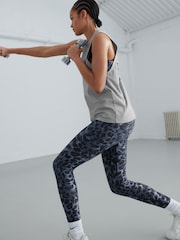 Grey 100% Cotton Active Jersey Tank - Image 3 of 8