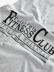 Grey 100% Cotton Active Jersey Tank - Image 8 of 8