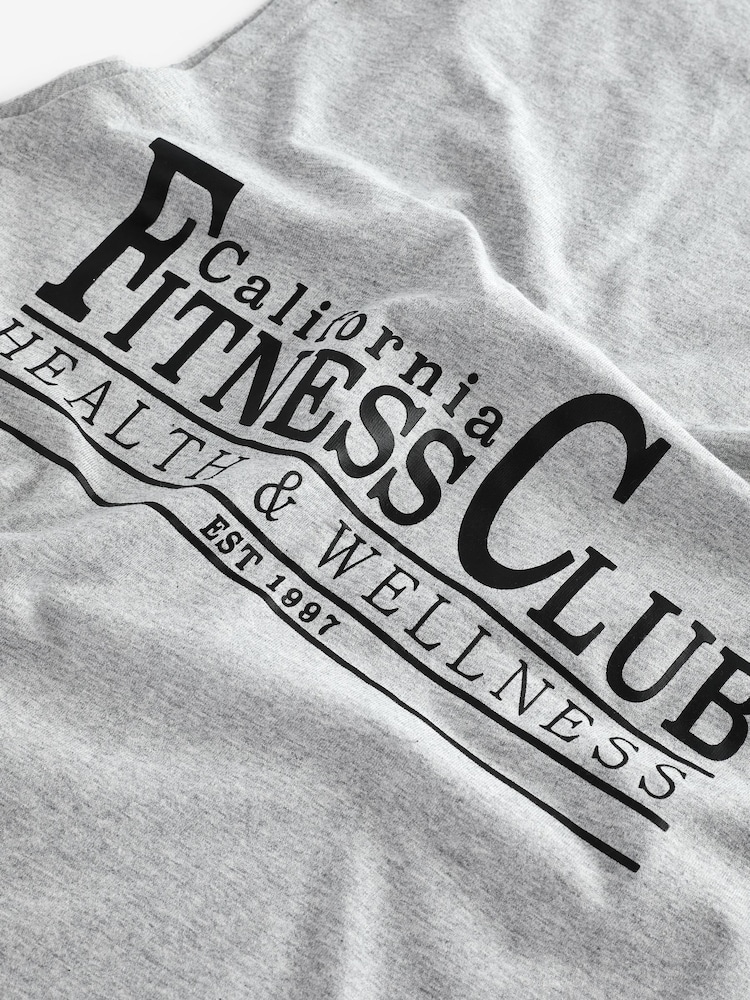 Grey 100% Cotton Active Jersey Tank - Image 8 of 8 Grey 100% Cotton Active Jersey Tank - Image 8 of 8