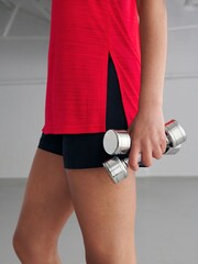 Red Active Sports Longline Tank - Image 5 of 7