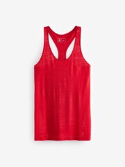 Red Active Sports Longline Tank - Image 6 of 7