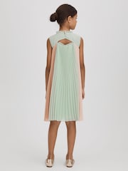 Reiss Pink Pixie 9-13 yrs Pleated Ruffle Dress - Image 5 of 6
