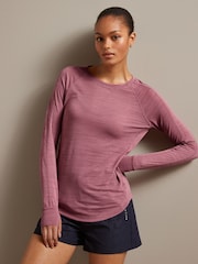 Pink Active Lightweight Long Sleeve Top - Image 1 of 6