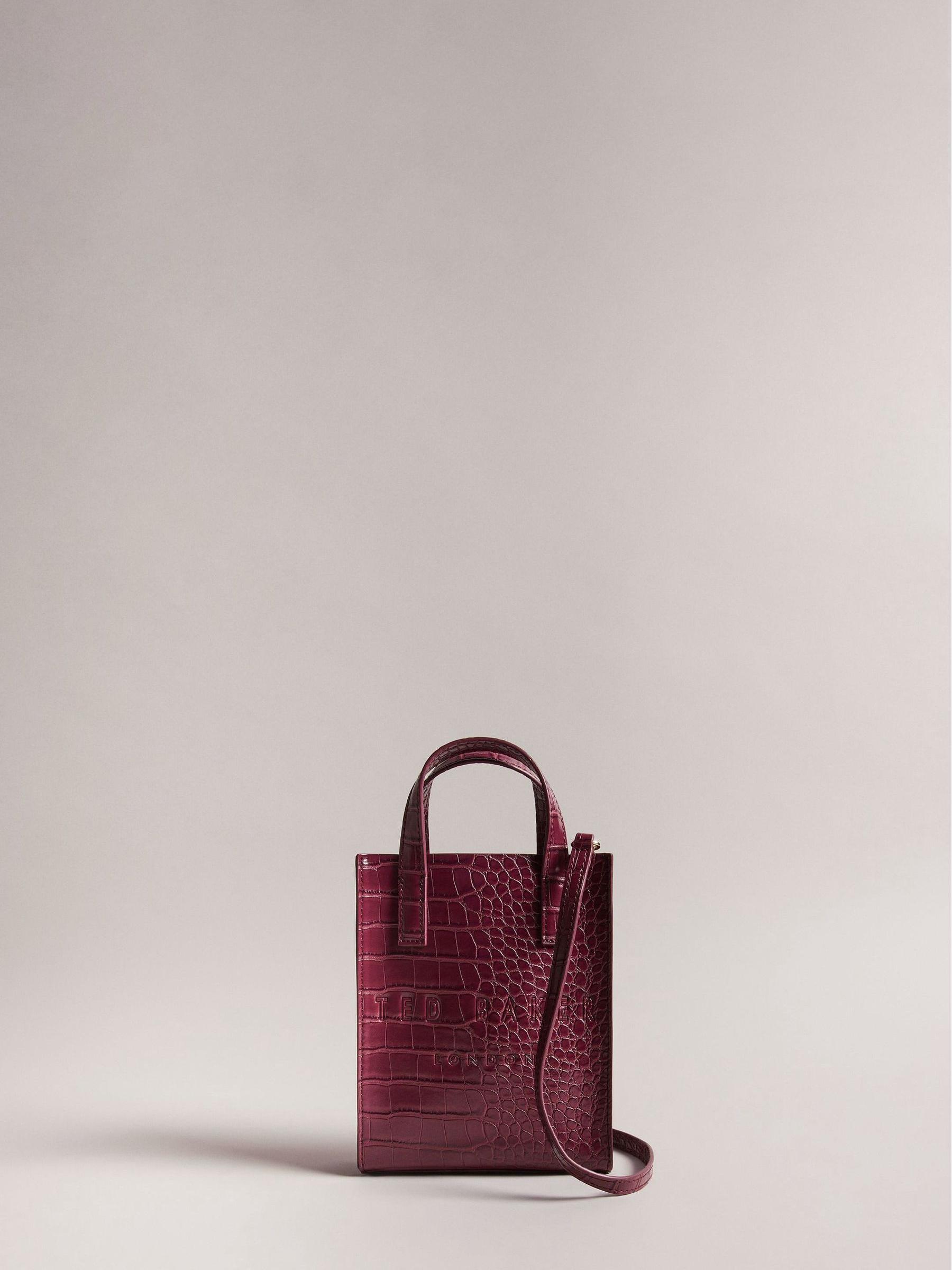 【TED BAKER】GATOCON ミニクロコダイル柄アイコントートバッグ 15294717-7465153324335203.jpg