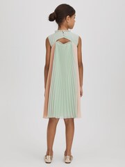 Reiss Pink Pixie 4-9 yrs Pleated Ruffle Dress - Image 5 of 6