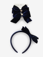 Baker by Ted Baker Girls Back to School Lot de trois pièces bleu marine - Image 1 de 8