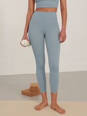 Teal Blue Supersoft Everyday Sports Leggings - Image 2 of 7