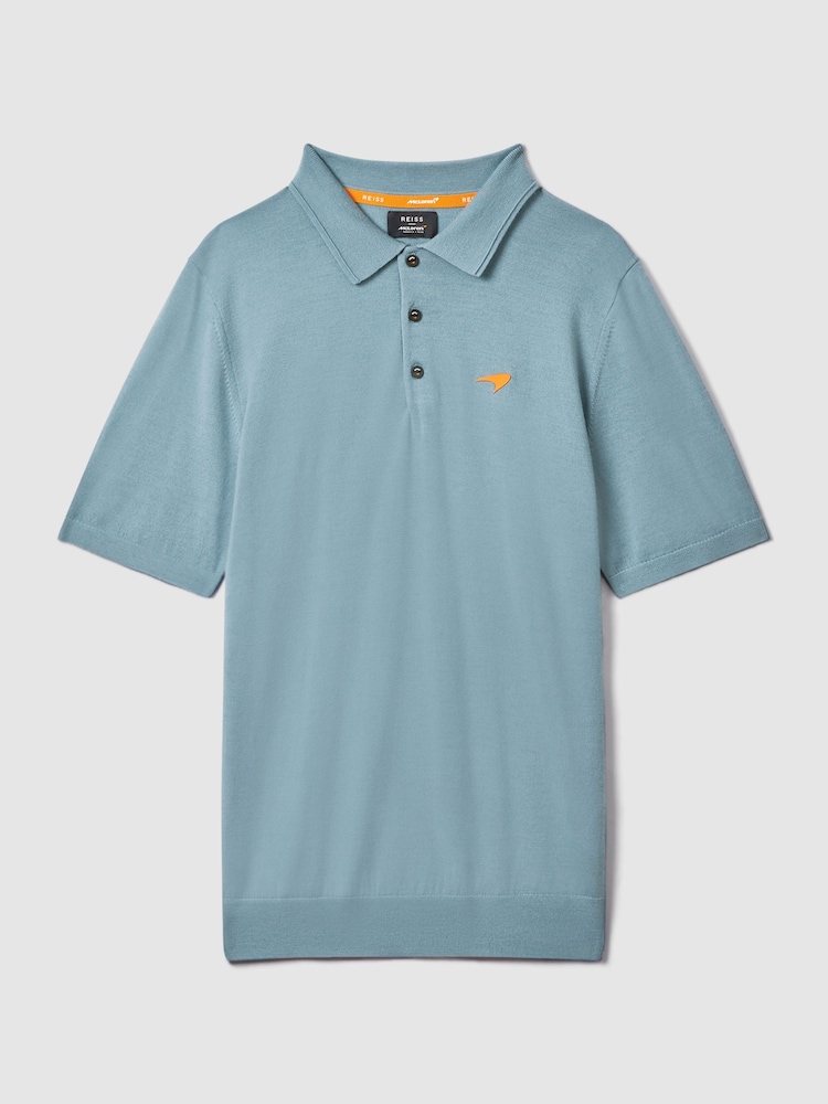McLaren F1 Merino Wool Polo Shirt - Image 2 of 7